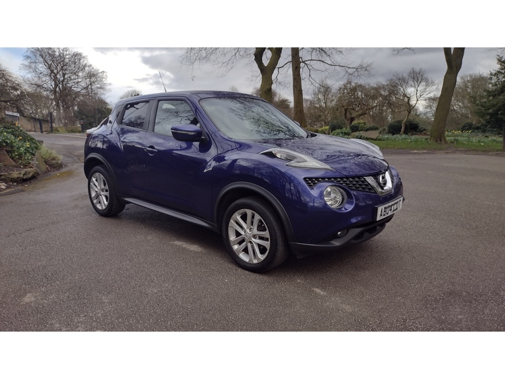 Compare Nissan Juke N-connecta Dci AB04COT Blue
