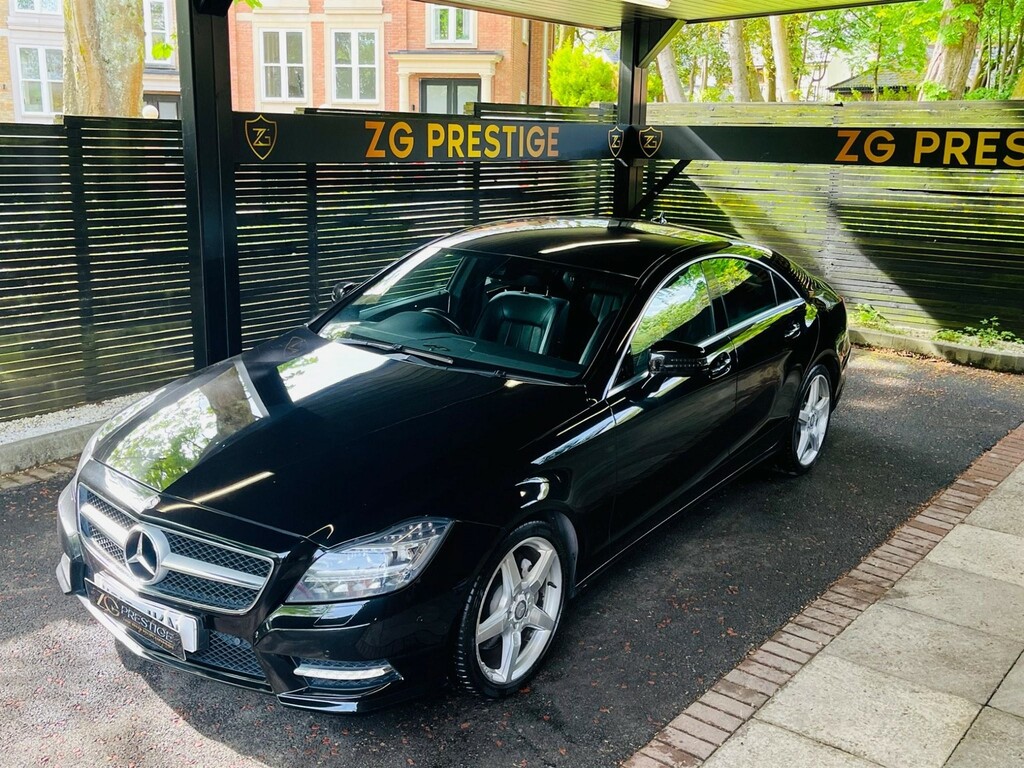 Mercedes-Benz CLS 3.0 Cls350 Cdi V6 Amg Sport Coupe G-tronic Euro 5 Black #1