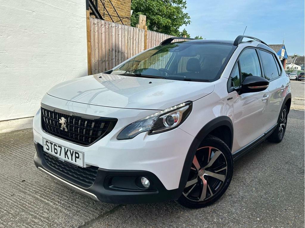 Compare Peugeot 2008 Ss Gt Line ST67KYP White